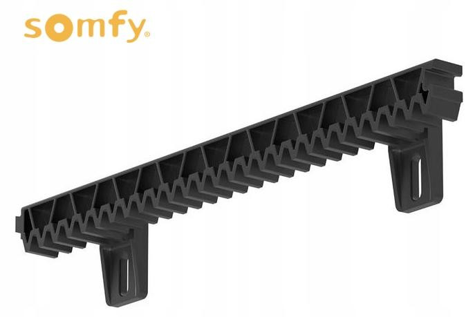 Somfy tandheugel voor schuifpoorten met onderste bevestiging, 33 cm
