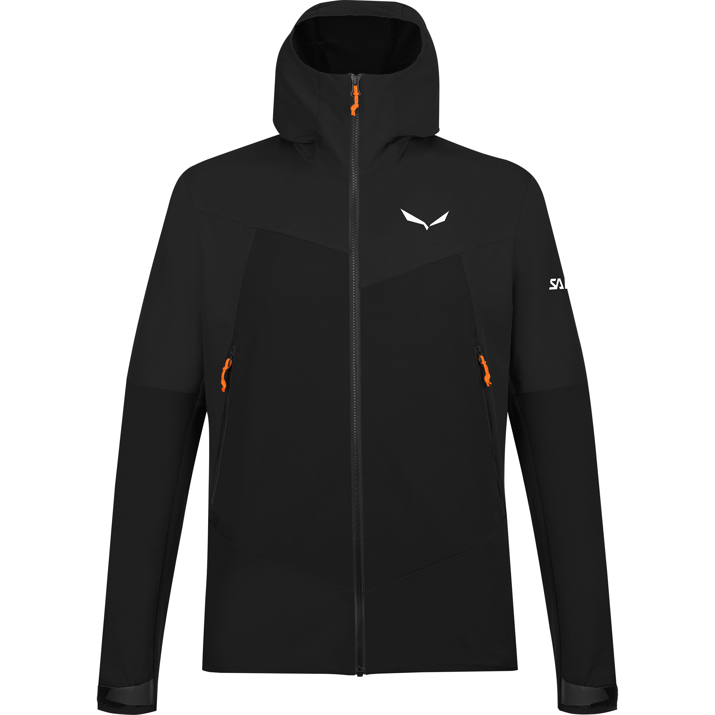 Salewa Sella Dst Herren Softshelljacke schwarz Größe S Trekking Elastisch Wasserabweisend