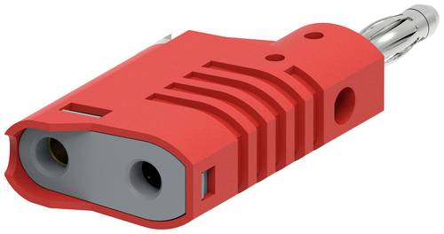 Electro PJP 1087-CD1-R Bananenstecker Stecker, gerade Stift-Ø: 4mm Rot 1St.