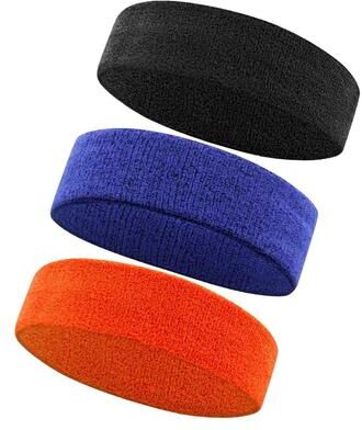 Uplift Picks AOLIKES 3 Pack Moisture Wicking Sports Headbands d 3 Pcs