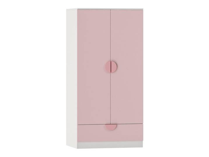 [en.casa] Kinderkleiderschrank Sandnes, Rosa, 1 Schubladen, Rechteckig, 40x123x60 cm, Babymöbel & Kindermöbel, Babyzimmer, Babykleiderschränke