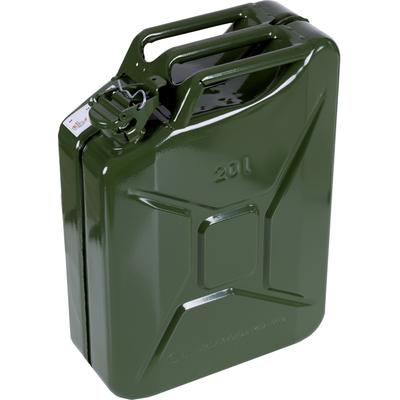 HP-AUTOZUBEHöR Kanister Kraftstoff Benzinkanister 20 Liter Stahlblech olivgrün 10127