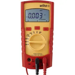 Wiha, Multimeter, Digitales Multimeter (CAT III, CAT IV 600V, Hand-Multimeter)