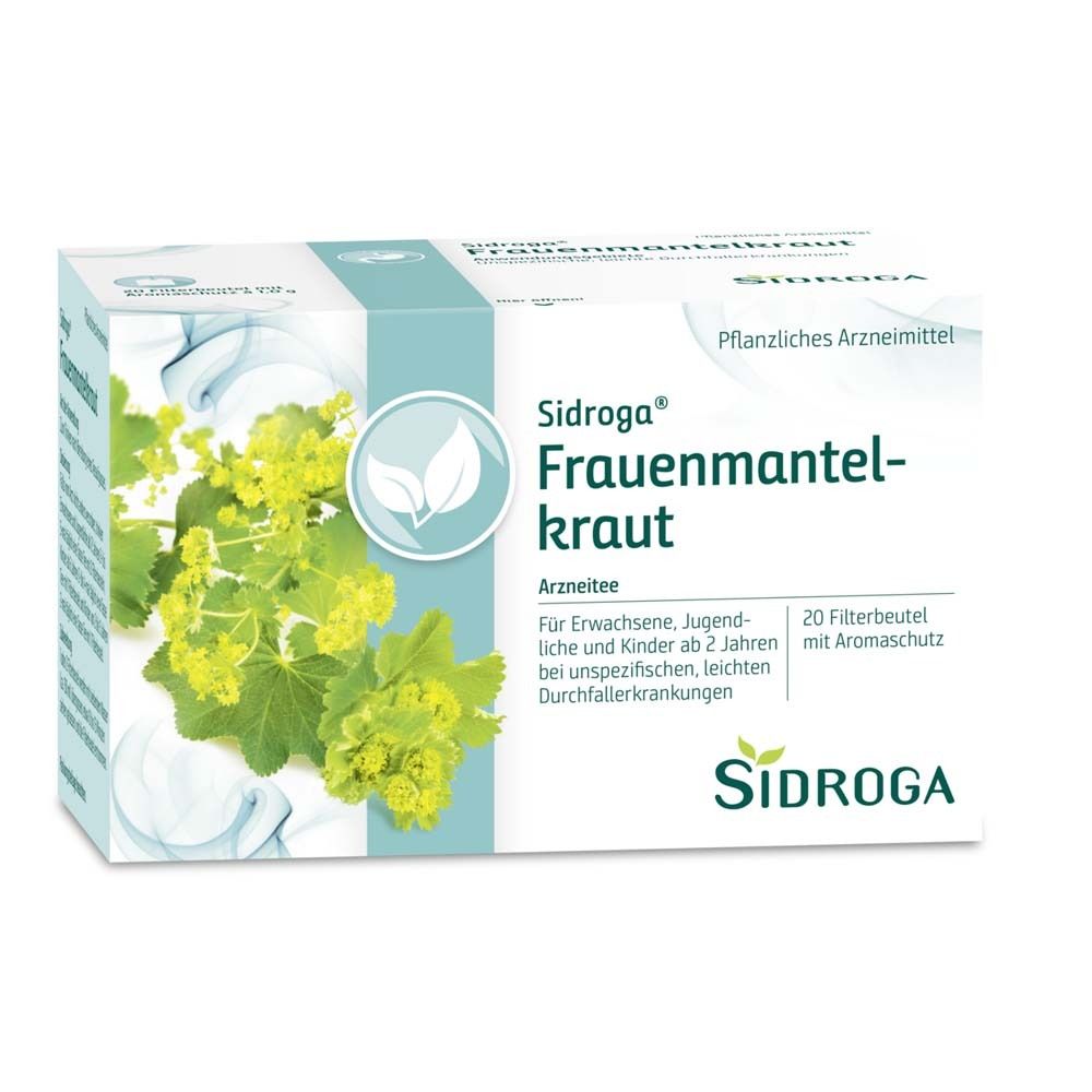 Sidroga Frauenmantelkraut Tee Filterbeutel 20x1 g