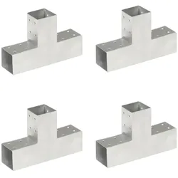 vidaXL, Gartenzaun, Valsener (4 Stück)