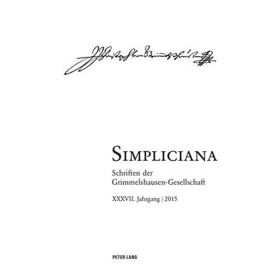 Simpliciana, Taschenbuch von , Peter Lang Group AG, International Academic Publishers, 978-3-0343-2100-6