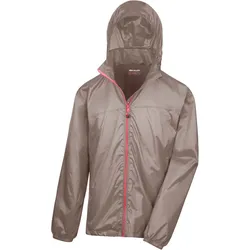 Result Unisex Regenjacke Regen-Jacke R189X fennel/pink M