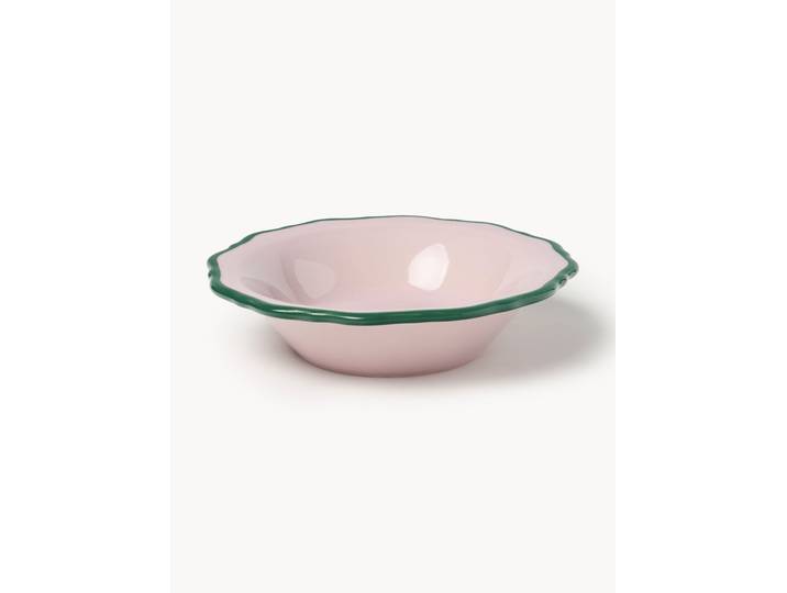 Assiettes creuses Crumble, 4 pièces