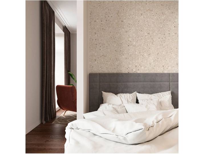 Set aus 2 Akustikplatten TERRAZZO 60x1x60