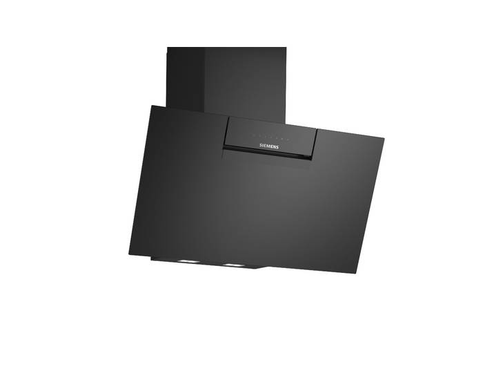 SIEMENS Kopffreihaube LC87KFN60 , Energieeffizienz: A+, silber (schwarz), B:79cm H:32cm T:43,3cm, Dunstabzugshauben, Geruchs- & geräuscharme Küche dank leistungstarkem iQdrive Motor, Kopffreihaube