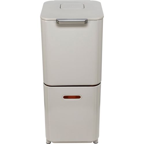 Joseph Joseph Mülleimer Totem 40 L Steingrau