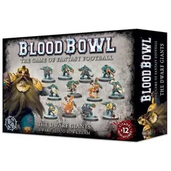 Games Workshop Blood Bowl - Seconde Saison : Dwarf Team (Kunststoff)