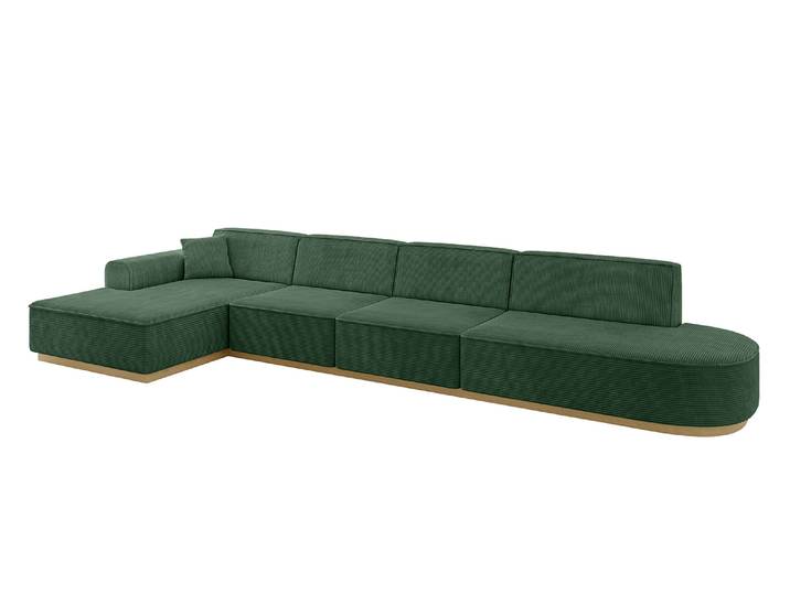 Ecksofa IREA-L3-v2 Grün - Poso 14