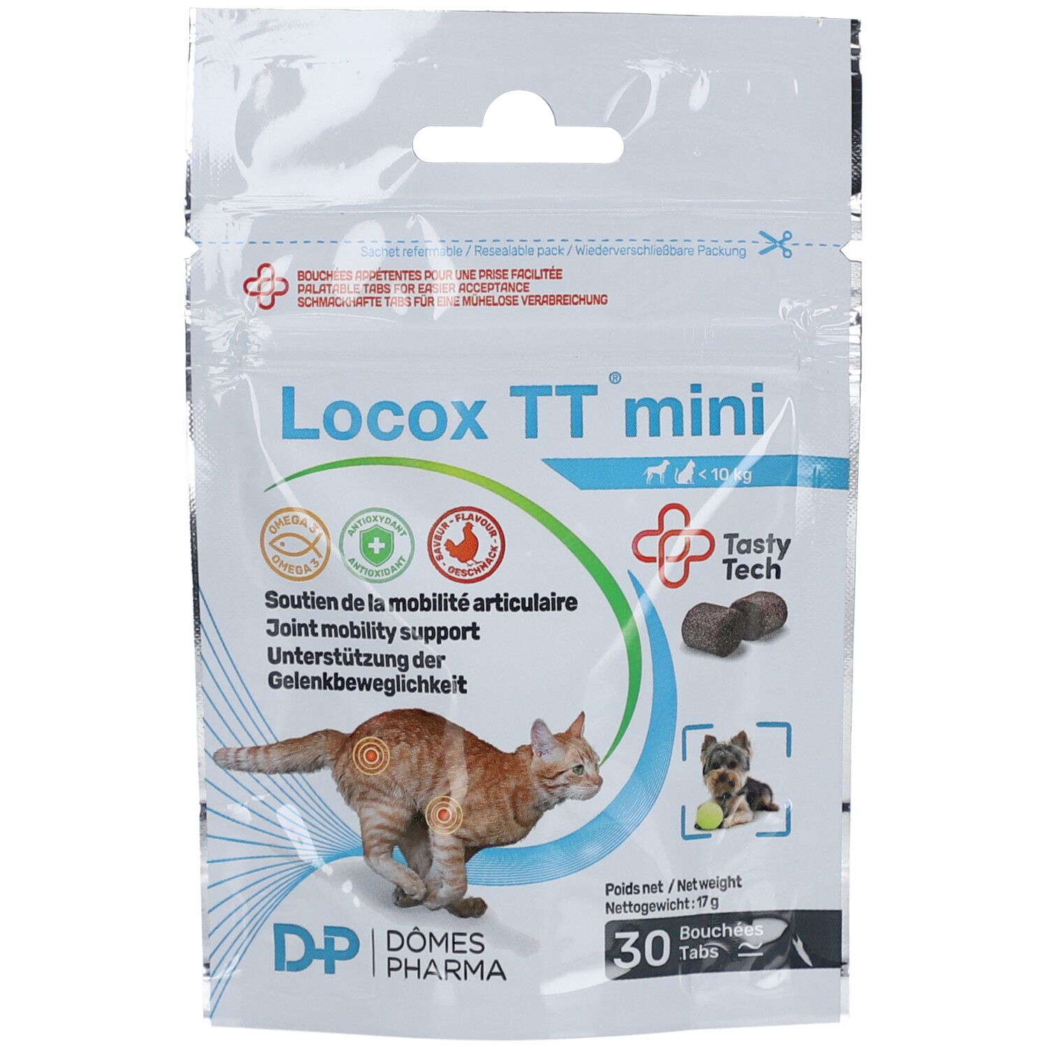 Locox TT mini Erg.Futterm.Tabs f.kl.Hunde/Katzen 1x30 St Tabletten