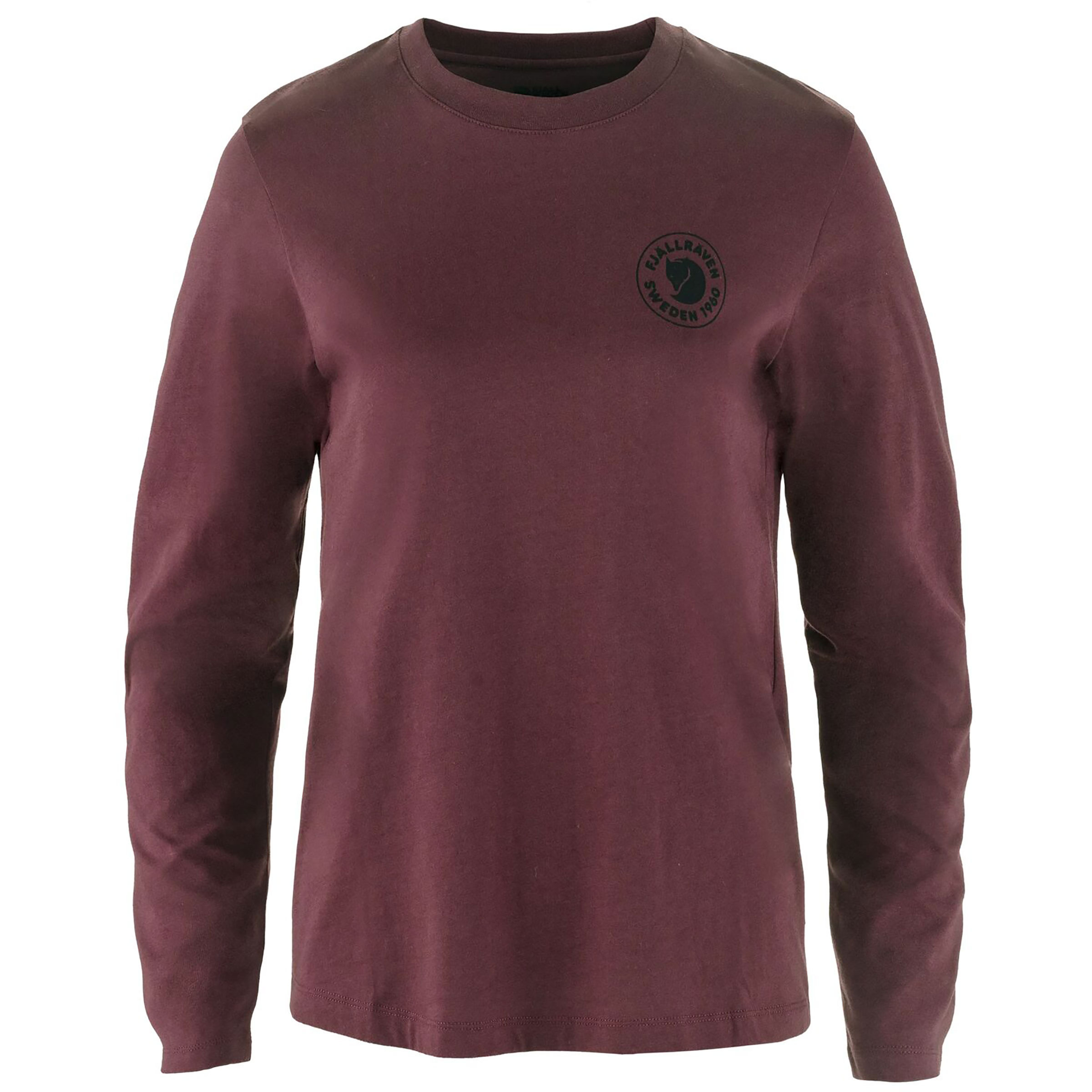 Fjällräven 1960 Logo Damen Longsleeves rot Größe XL Camping Hautfreundlich
