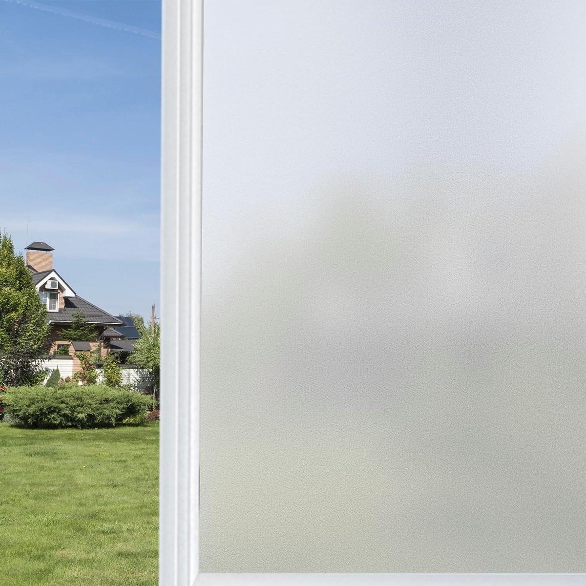 Zelfklevende Raamfolie Melkglas Wit - 30 x 200 cm