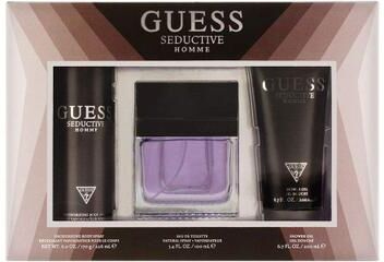 Guess Seductive for Men 3 Piece Gift Set Standard Eau De Toilette for Men