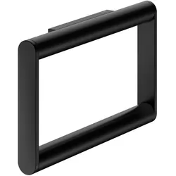 KEUCO PLAN Handtuchring, schwenkbar, geschlossene Form, 14921370000, Farbe: Schwarz Matt