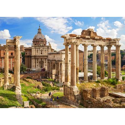 Fototapete PAPERMOON "Roman Forum Rome", bunt, B:3m L:2,23m, Vlies, Tapeten