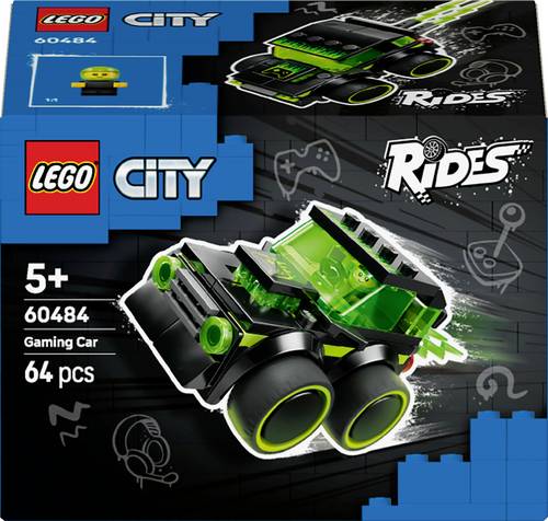 60484 LEGO CITY Coole Flitzer - Gaming-Rennauto (60484) Bauset