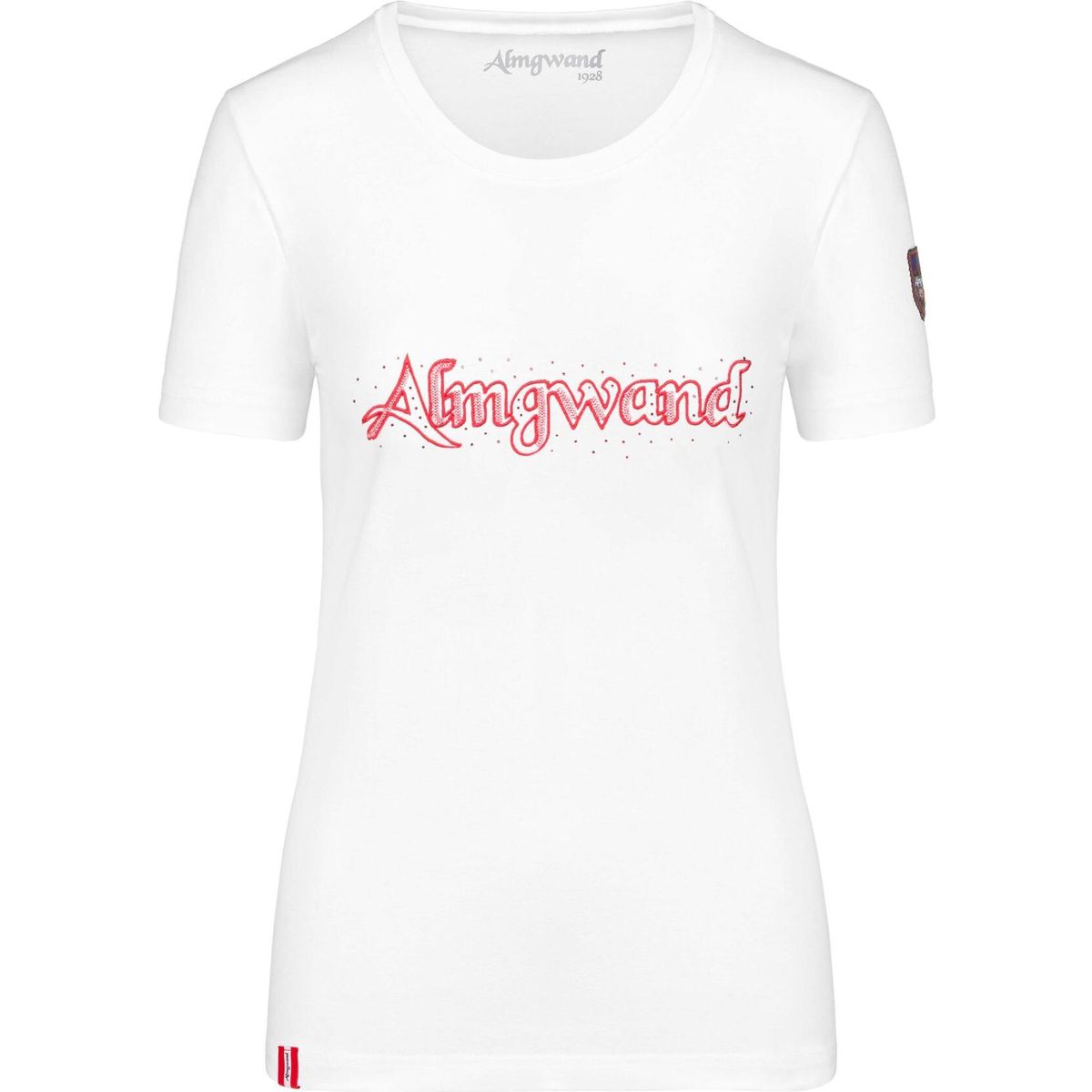 Almgwand Danklalm weiss-rot (01-06) M 324327AD-01-06-M