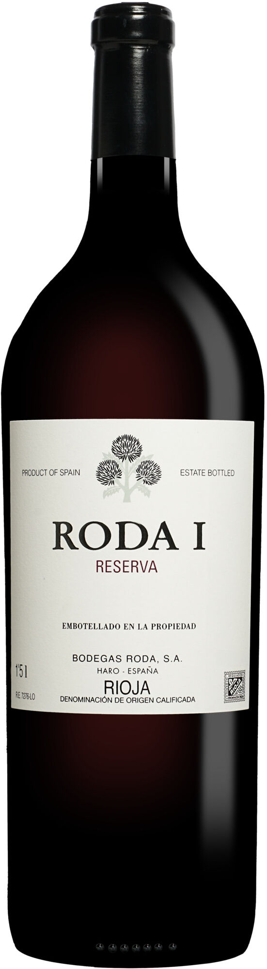 Roda I Reserva - 1,5 L. Magnum 2020 14.5% Vol. Rotwein Trocken aus Spanien
