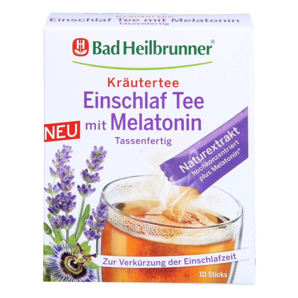 Bad Heilbrunner Naturheilm.GmbH&Co.KG Bad Heilbrunner Einschlaf Tee mit Melatonin tassenf. 16604898