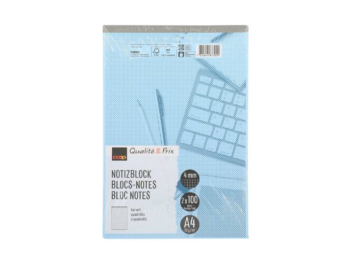 Qualité & Prix Notizblock A4 kariert 2 Stück