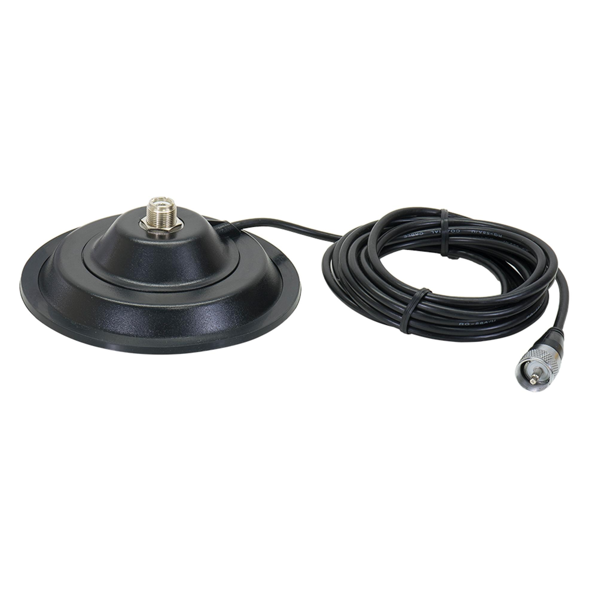 PNI Der Magnetfuss 145/PL 145 mm enthält 4 m Kabel und Stecker PL259 (Antennenkabel) (43698847)