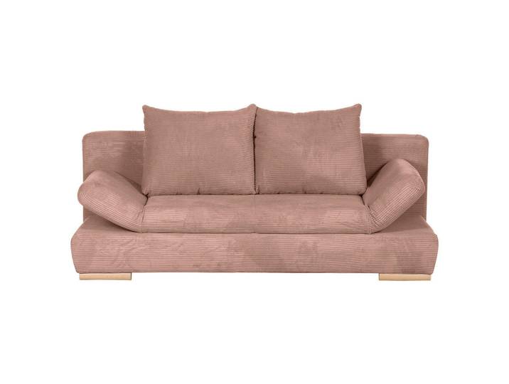 Livetastic Schlafsofa, Altrosa, Holz, Buche, massiv, Füllung: Schaumstoff, 200x75x92 cm, Liegefunktion, Rücken echt, Wohnzimmer, Sofas & Couches, Schlafsofas, Schlafsofas mit Bettkasten