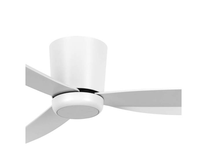 Beacon Lighting Deckenventilator mit Licht Array weiß 137 cm leise Array, dimmbar, weiß / opal, für Wohn- / Esszimmer, Kunststoff, Modern