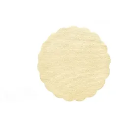 2400 Tassenuntersetzer Papier Ø 90 mm in  Champagner - Stilvoll und funktional