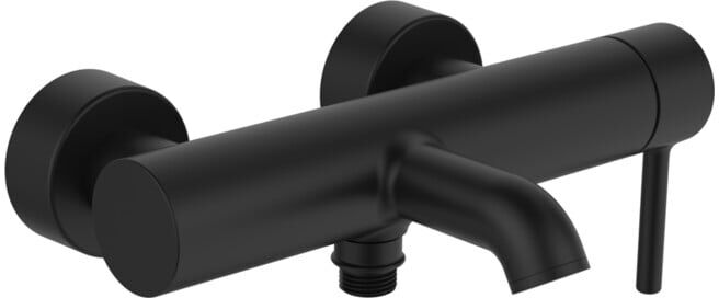 Hansa Mitigeur monocommande baignoire HANSAVANTIS Style commande latérale, levier à broche, bec 168 mm, ma-sw (5444220733)