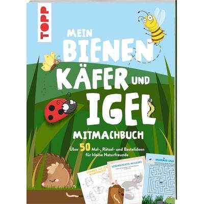 Mein Bienen, Käfer und Igel-Mitmachbuch, Taschenbuch von Christine Schlitt, Frechverlag GmbH, 978-3-7724-8483-4