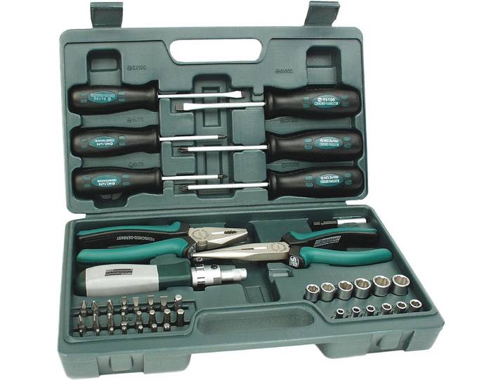 MANNESMANN gereedschapskoffer 45-dlg