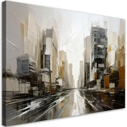 LEINWANDBILD Abstraktion 90x60cm