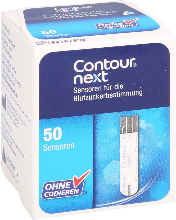 Contour Next Sensoren Teststreifen