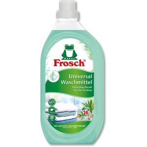 Frosch Waschmittel Bio, Universalwaschmittel, flüssig, ökologisch, mikroplastikfrei, 1,44L, Waschladungen 24