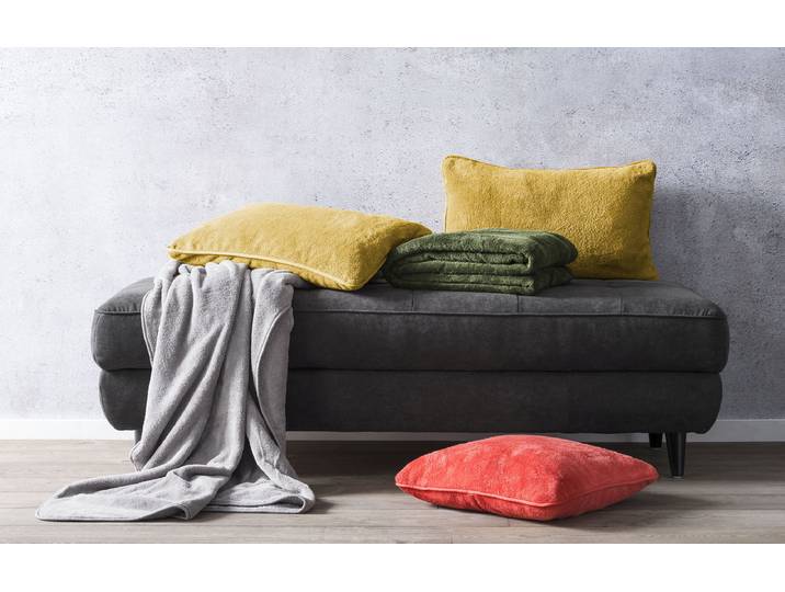 Kissenbezug Softie Gold/Gold 40 x 60cm Polyester