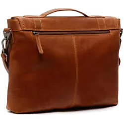 The Chesterfield Brand Veneto Aktentasche Leder 38 cm Laptopfach (14"), Notebooktasche, Braun