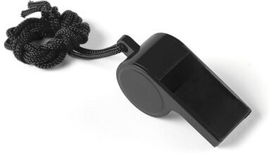 Sifflet personnalisé coloré Yopet noir