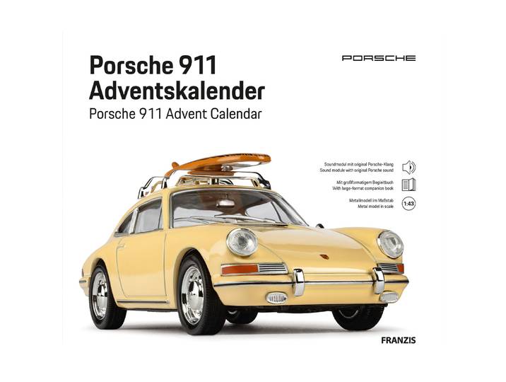Porsche 911 Adventskalender, 1:43