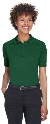 Harriton M211W Women's Advantage Tactical Polo Shirt in Dark Green size 3XL   Polyester