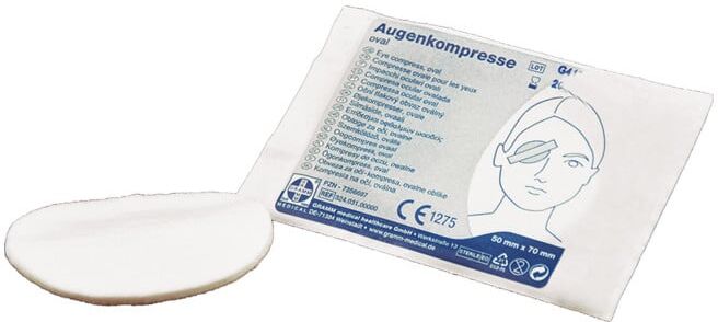 Gramm Medical Compresse oculaire stérile, 50 x 70 mm (324.031.00000)