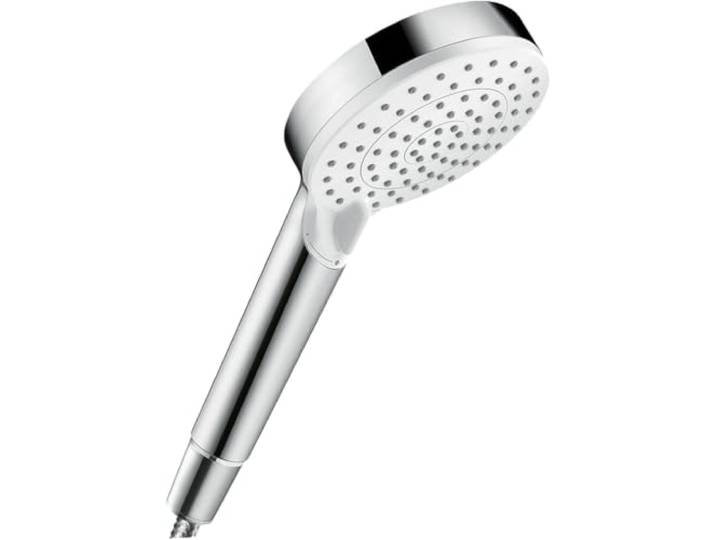 hansgrohe Crometta Pommeau de Douche économie d'eau\, Douchette à main Vario Green 6l/min\, blanc/chromé\, 26336400