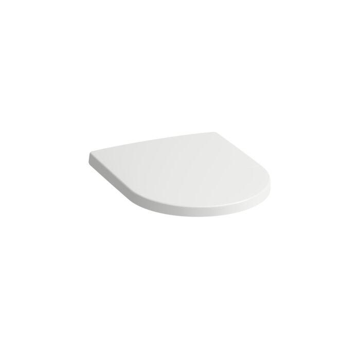 Laufen PRO X WC-Sitz H8918620000001 weiß, mit Deckel, abnehmbar, Scharnier verchromt