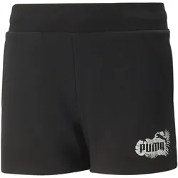 PUMA Essentials+ Flower Power Shorts Mädchen 01 - PUMA black 176