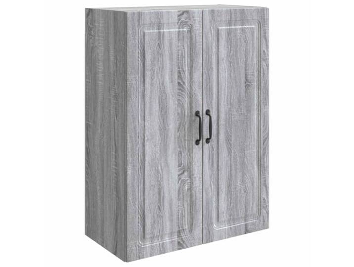 Heofavd Wandschrank Grau Sonoma, 66 x 34,5 x 90 cm Holzwerkstoff