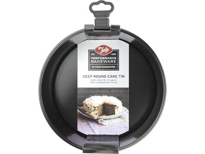 Tala Performance - Ronde Bakvorm / Cakevorm - 20 cm - Extra Diep - Losse Bodem - Non-stick - Ovenbestendig