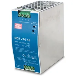 Ernitec 48V, 240W Din-Rail Power (240 W), PC Netzteil, Blau